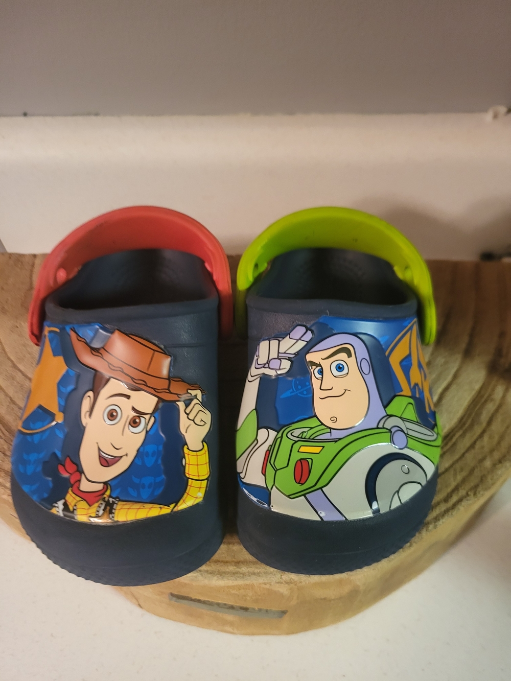 Crocs Fun Lab Toy Story Woody Buzz Lightyear shoes Clogs Toddler Boys Size C6